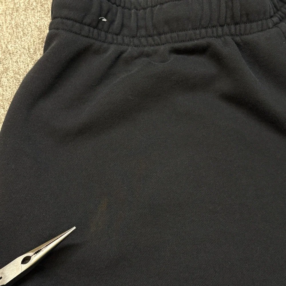 Nike Sportswear Essential Fleece Wide Leg‎ Sweatpants Black Women Large BV4091